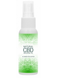 Массажное масло Natural CBD Massage Oil - 50 мл. - Shots Media BV - купить с доставкой в Серпухове