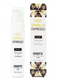 Возбуждающий гель Hot Vanilla Espresso Arousal Gel - 15 мл. - Exsens - купить с доставкой в Серпухове