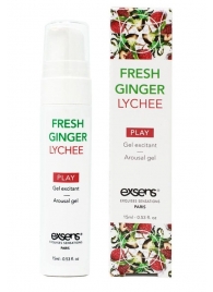 Возбуждающий гель Fresh Ginger Lychee Arousal Gel - 15 мл. - Exsens - купить с доставкой в Серпухове