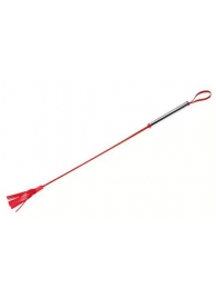 Красный латексный стек с лентами - 62 см. - Sitabella - купить с доставкой в Серпухове