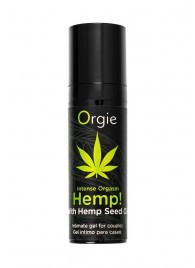 Возбуждающий интимный гель для пар ORGIE Hemp Intense Orgasm - 15 мл. - ORGIE - купить с доставкой в Серпухове