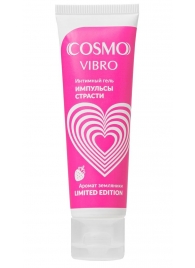 Возбуждающий гель на водно-силиконовой основе Cosmo Vibro с ароматом земляники - 50 гр. - Биоритм - купить с доставкой в Серпухове