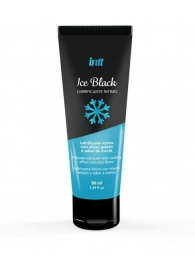 Лубрикант на водной основе Ice Black с ледяным эффектом - 50 мл. - INTT - купить с доставкой в Серпухове