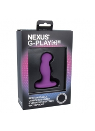 Фиолетовая вибровтулка Nexus G-Play+ M - Nexus Range - в Серпухове купить с доставкой