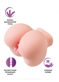 Реалистичный мастурбатор Giovanna - ToyFa - в Серпухове купить с доставкой