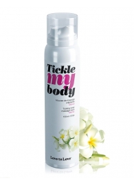 Массажная хрустящая пенка Tickle My Body Monoi с ароматом моной - 150 мл. - Love to Love - купить с доставкой в Серпухове