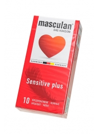 Презервативы Masculan Sensitive plus - 10 шт. - Masculan - купить с доставкой в Серпухове