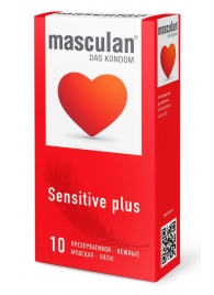 Презервативы Masculan Sensitive plus - 10 шт. - Masculan - купить с доставкой в Серпухове