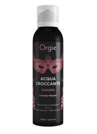 Хрустящая пенка для массажа Orgie Acqua Croccante Sakura с ароматом сакуры - 150 мл. - ORGIE - купить с доставкой в Серпухове