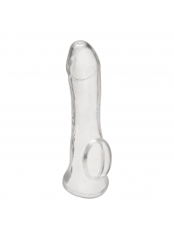 Прозрачная насадка на пенис Transparent Penis Enhancing Sleeve Extension - 15,9 см. - BlueLine - в Серпухове купить с доставкой