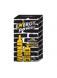 Стимулирующий гель для двоих Energy Power с эффектом вибрации - 15 гр. - HotFlowers - купить с доставкой в Серпухове