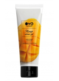 Лубрикант на водной основе OYO Aroma Gel Mango с ароматом манго - 75 мл. - OYO - купить с доставкой в Серпухове