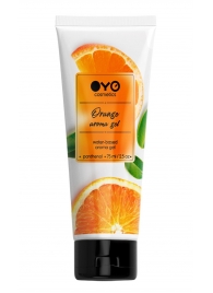 Лубрикант на водной основе OYO Aroma Gel Orange с ароматом апельсина - 75 мл. - OYO - купить с доставкой в Серпухове