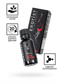 Возбуждающие капли для женщин Erotist Love Potion - 20 мл. - Erotist Libido Booster - купить с доставкой в Серпухове