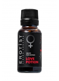 Возбуждающие капли для женщин Erotist Love Potion - 20 мл. - Erotist Libido Booster - купить с доставкой в Серпухове