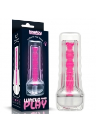 Светящийся в темноте мастурбатор 8.5 Lumino Play Masturbator - Lovetoy - в Серпухове купить с доставкой