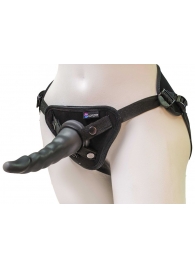 Комплект из трусиков Harness и двух насадок - 20,5 и 18 см. - LOVETOY (А-Полимер) - купить с доставкой в Серпухове