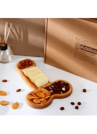 Деревянное блюдо для подачи в форме члена (32,5 х 20 х 1,7 см) - Сима-Ленд - купить с доставкой в Серпухове