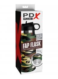 Мастурбатор в камуфляжной колбе Fap Flask - Pipedream - в Серпухове купить с доставкой