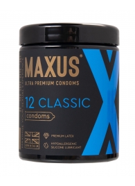 Классические презервативы MAXUS Classic - 12 шт. - Maxus - купить с доставкой в Серпухове