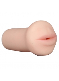 Нежный мастурбатор-ротик REALSTUFF 5INCH MASTURBATOR BJ - Dream Toys - в Серпухове купить с доставкой