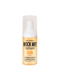 Жидкий вибратор Nuei Rock Me! с ароматом печенья и сливок - 20 мл. - Nuei cosmetics - купить с доставкой в Серпухове