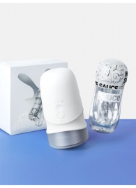 Белый автоматический мастурбатор Extra Sauce - Sauce - в Серпухове купить с доставкой