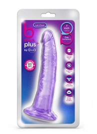 Фиолетовый фаллоимитатор Lust N’ Thrust - 19 см. - Blush Novelties