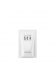 Полоски для орального секса Slow Sex Oral Sex Strips - 7 шт. - Bijoux Indiscrets - купить с доставкой в Серпухове