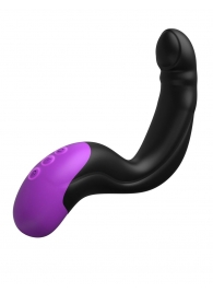 Черно-фиолетовый вибромассажёр простаты Hyper-Pulse P-Spot Massager - Pipedream - в Серпухове купить с доставкой