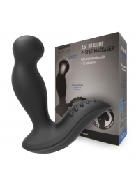 Черный вибромассажер простаты 3,5’’ P-spot Massager - 12,5 см. - Erokay - в Серпухове купить с доставкой