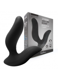 Черный вибромассажер простаты 3,5’’ Curve P-spot Massager - 12 см. - Erokay - в Серпухове купить с доставкой