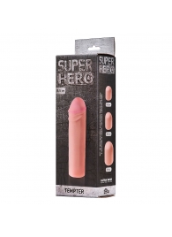 Фаллоудлинитель SUPER HERO Tempter - 16 см. - Lola Games - в Серпухове купить с доставкой