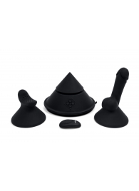 Конусный вибромассажер Cowgirl Cone с 2 насадками - CowGirl - купить с доставкой в Серпухове