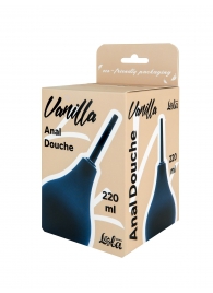 Черный анальный душ Anal Douche L - Lola Games - купить с доставкой в Серпухове