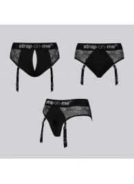 Трусики для фиксации насадок Strap-on-me Harness Lingerie Diva XS - Strap-on-me - купить с доставкой в Серпухове
