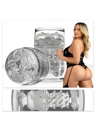 Прозрачный двусторонний мастурбатор Fleshlight Quickshot Mia Malkova - Fleshlight - в Серпухове купить с доставкой