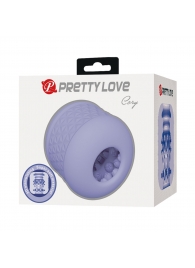 Сиреневый сквозной мастурбатор Cory - Baile - в Серпухове купить с доставкой