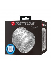 Прозрачный сквозной мастурбатор Crystle - Baile - в Серпухове купить с доставкой