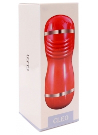 Двусторонний мастурбатор в колбе Cleo - вагина и ротик - Boys of Toys - в Серпухове купить с доставкой