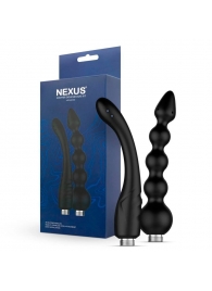 Набор из 2 насадок для анального душа Shower Douche Duo Kit - Nexus Range - купить с доставкой в Серпухове