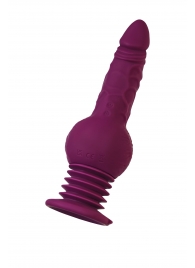 Фиолетовая мини-машина для секса Striker с пультом ДУ - 23,5 см. - ToyFa - купить с доставкой в Серпухове