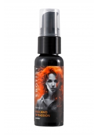 Гель с эффектом вибрации Volcano Of Passion со вкусом вишни - 25 мл. - Erotist Lubricants - купить с доставкой в Серпухове