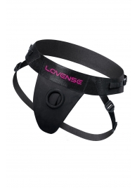 Черные универсальные трусики Lovense из спандекса - Lovense - купить с доставкой в Серпухове