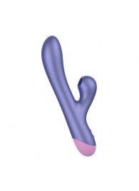 Сиреневый вибратор Romp Pulse с бесконтактной клиторальной стимуляцией - 22 см. - ROMP