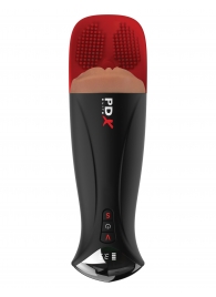 Мастурбатор-вагина в колбе с вибрацией Fuck-O-Matic Pro XL - Pipedream - в Серпухове купить с доставкой