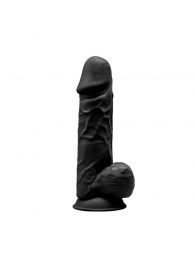 Черный фаллоимитатор SILEXD Model 4 - 21,5 см. - Adrien Lastic