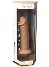 Телесный фаллоимитатор SILEXD Model 2 Premium Real Skin - 15,4 см. - Adrien Lastic