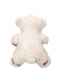 Бондажный набор: белый мишка с розовыми оковами и наручниками - Pecado - купить с доставкой в Серпухове