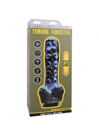 Черно-синяя мини-машина на присоске Tendril Thruster - 21,6 см. - Doc Johnson - купить с доставкой в Серпухове